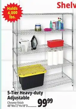 Ocean State Job Lot 5-Tier Heavy-duty Adjustable offer