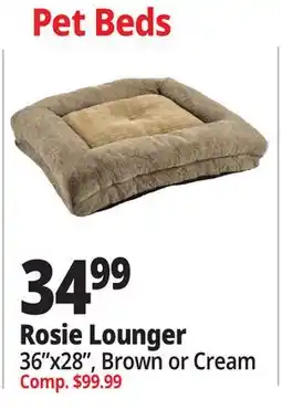 Ocean State Job Lot Rosie Lounger Pet Beds offer