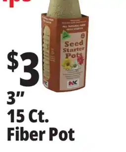 Ocean State Job Lot 3 15 Ct. Fiber Pot Pot offer