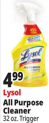Ocean State Job Lot Lysol All Purpose Lemon Breeze Cleaner 32 oz offer