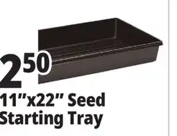 Ocean State Job Lot Seed Starter Plant Tray 11 x 22 offer