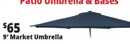 Ocean State Job Lot 9' Aluminum Market Umbrella with Tilt offer