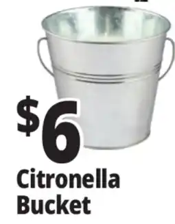 Ocean State Job Lot Citronella Bucket Candle 24oz offer