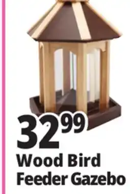 Ocean State Job Lot Wood Bird Feeder Gazebo offer