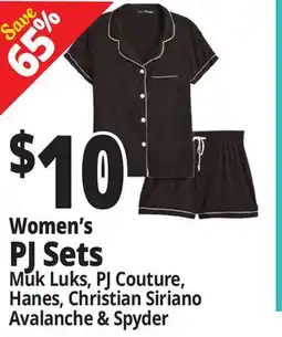 Ocean State Job Lot Women's PJ Sets offer