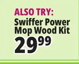 Ocean State Job Lot Swiffer Power Mop for Wood Floor Cleaning Kit 6 Piece offer