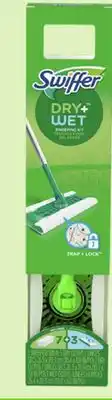 Ocean State Job Lot Swiffer Sweeper 2-in-1 Dry & Wet Multi-Surface Floor Cleaner Starter Kit 11-piece offer