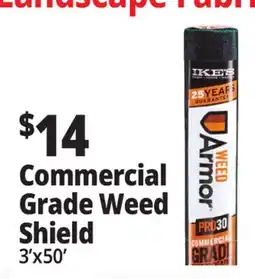 Ocean State Job Lot Ike's Weed Armor Fabric 3' x 50' offer