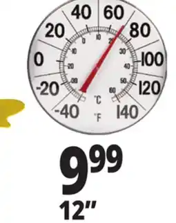 Ocean State Job Lot 12.5 Garden Thermometer offer