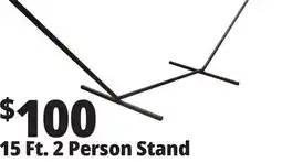 Ocean State Job Lot 15 Ft. 2 Person Stand offer