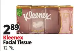 Ocean State Job Lot Kleenex Ultra Soft Pocket Pack Face Tissues 12 Count offer