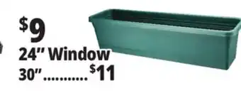 Ocean State Job Lot RUGG Terracotta Colored Window Box with Attached Saucer 24 offer