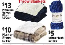 Ocean State Job Lot Throw Blankets offer