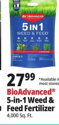Ocean State Job Lot BioAdvanced 5-in-1 Weed & Feed Fertilizer offer