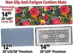 Ocean State Job Lot Non-Slip Anti Fatiuge Mats offer