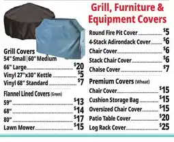 Ocean State Job Lot Outdoor Protective Covers offer