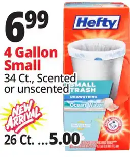 Ocean State Job Lot Hefty Trash Bags offer
