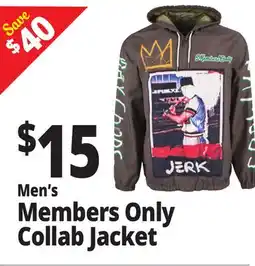 Ocean State Job Lot Men's Members Only Collab Jacket offer