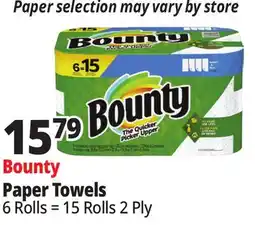 Ocean State Job Lot Bounty Paper Towels offer