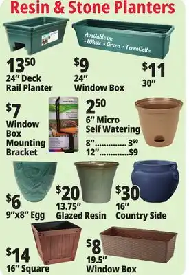 Ocean State Job Lot Planters offer