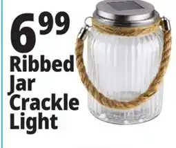 Ocean State Job Lot Solar Glass Jar LED Light 6 offer