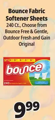 Ocean State Job Lot Bounce Free & Gentle Dryer Sheets 240 Count offer