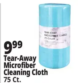 Ocean State Job Lot Tear-Away Microfiber Cleaning Cloth 75 ct offer
