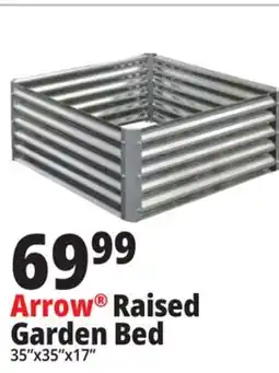 Ocean State Job Lot Galvanized Raised Garden Bed 35 x 35 x 17 offer