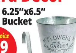 Ocean State Job Lot Galvanized Steel Bucket offer