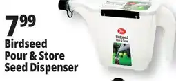 Ocean State Job Lot Birdseed Pour & Store Dispenser offer