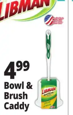 Ocean State Job Lot Libman Bowl Brush & Caddy 2 Piece offer