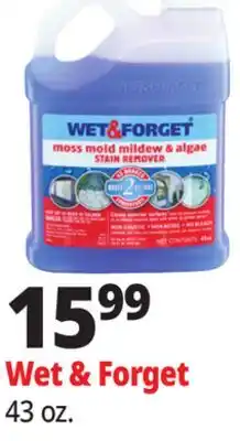 Ocean State Job Lot Wet & Forget Outdoor Moss Mold Mildew & Algae Stain Remover 43 fl. oz offer