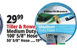 Ocean State Job Lot Tiller & Rowe Medium Duty Hose 5/8 in 100' offer