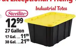 Ocean State Job Lot Sterilite Industrial Strong Box Tote 27 Gal offer