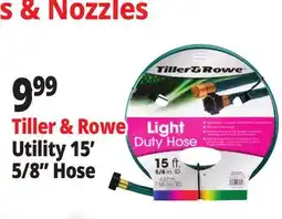 Ocean State Job Lot Tiller & Rowe Light Duty Hose 5/8 x 15' offer