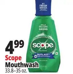 Ocean State Job Lot Scope Mouthwash offer