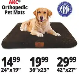 Ocean State Job Lot American Kennel Club Orthopedic Pet Mat SM 24 x 16 offer