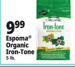 Ocean State Job Lot Espoma Organic Iron Tone Plant Food 5 lbs offer