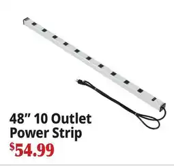 Ocean State Job Lot 48 10 Outlet Power Strip offer