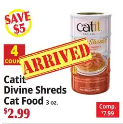 Ocean State Job Lot Catit Divine Shreds Cat Food offer