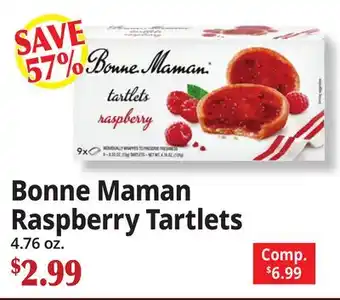 Ocean State Job Lot Bonne Maman Raspberry Tartlets offer