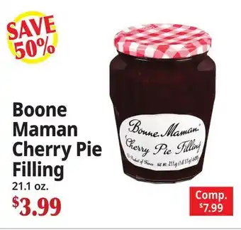 Ocean State Job Lot Boone Maman Cherry Pie Filling offer