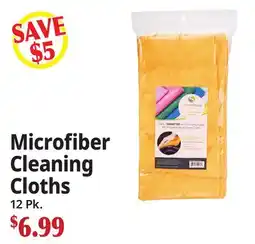 Ocean State Job Lot Microfiber Cleaning Cloths offer