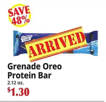 Ocean State Job Lot Grenade Oreo Protein Bar offer