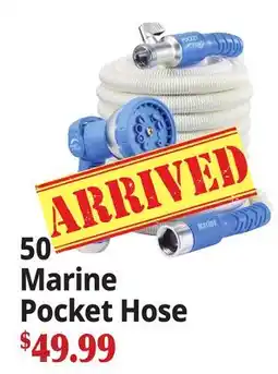 Ocean State Job Lot 50' Marine Pocket Hose offer