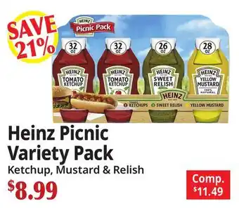 Ocean State Job Lot Heinz Picnic Variety Pack offer