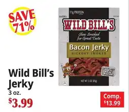 Ocean State Job Lot Wild Bill's Jerky offer