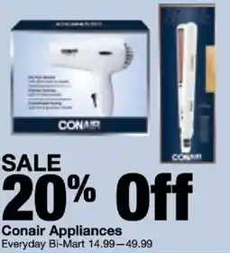 Bi-Mart Conair Appliances offer
