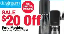 Bi-Mart Terra Machine offer