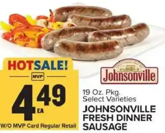 Johnsonville fresh dinner sausage
